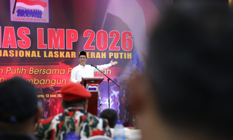 Stok Beras Tembus 5,2 Juta Ton, Amran Minta Laskar Merah Putih Ikut Mengawal