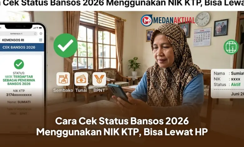 Cukup NIK, Cara Cek Bansos Pangan Juni 2026 Kini Bisa Dilakukan dari Rumah