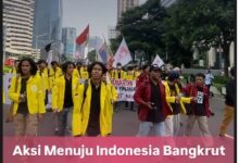 5 Tuntutan Massa #MenujuIndonesiaBangkrut yang Langsung Menekan Pemerintah