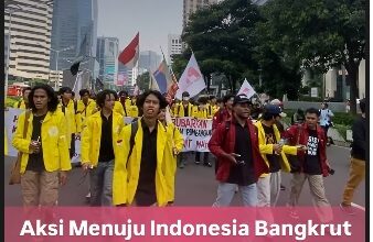 5 Tuntutan Massa #MenujuIndonesiaBangkrut yang Langsung Menekan Pemerintah
