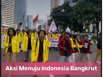 5 Tuntutan Massa #MenujuIndonesiaBangkrut yang Langsung Menekan Pemerintah