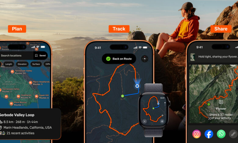 Strava Tambah Navigasi Offline Untuk Hiking, Rute Kini Lebih Aman Dibagikan