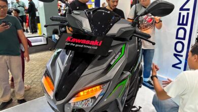 Kawasaki Turun ke Skutik Kompak, Brusky 125 Hadir dengan Harga Rp26,5 Juta