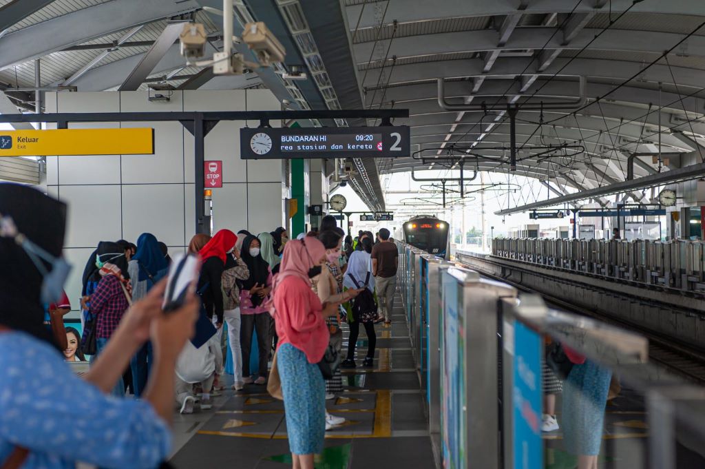 MRT Jakarta Tetap Normal di Bundaran HI dan Dukuh Atas, Akses Stasiun Sementara Dipersempit