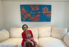 Jakarta Ditemani Lukisan Abstrak Sasya Tranggono, Memori Kota Dibaca dengan Cara Baru