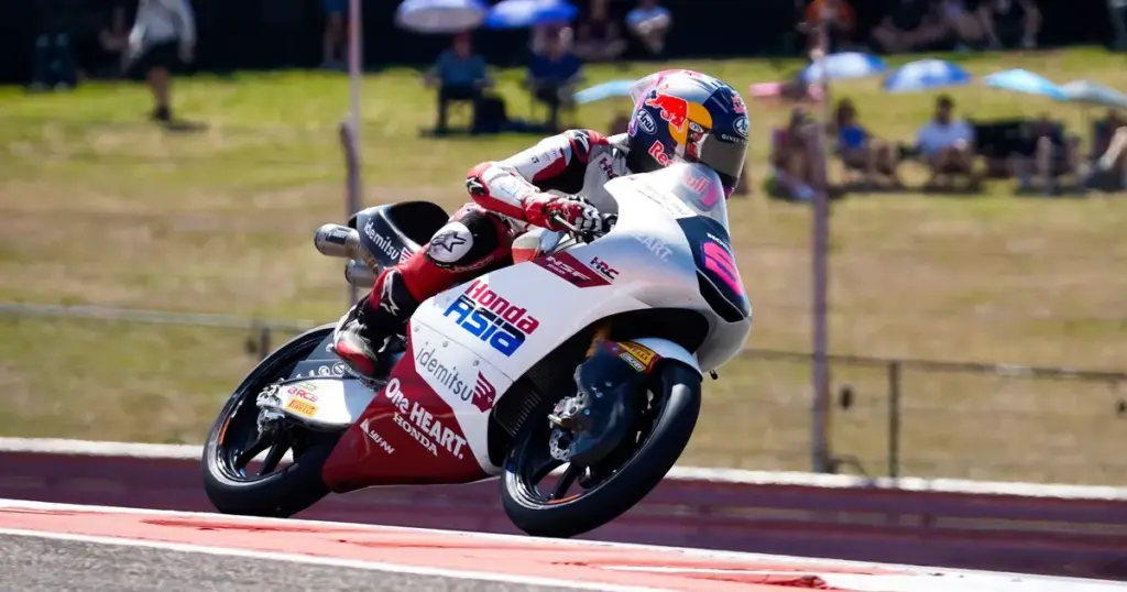Podium Moto3 Itu Akhirnya Datang, Veda Ega Pratama Tulis Sejarah Baru Indonesia