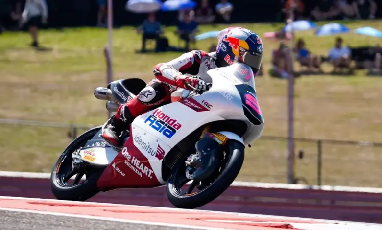 Podium Moto3 Itu Akhirnya Datang, Veda Ega Pratama Tulis Sejarah Baru Indonesia