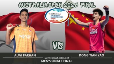 Alwi Farhan Menjawab Pukulan Piala Thomas, Tampil Perkasa di Final Australian Open 2026