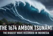 Tsunami Ambon 1674 Menyapu Permukiman, Kesaksian Rumphius Masih Mengguncang