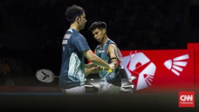 Sabar/Reza Tumbang di Final Australia Open 2026, Asa Indonesia Dipatahkan China