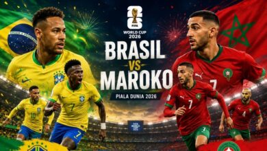 Brasil Gagal Menang, Maroko Bertahan Kuat dan Memaksa Skor 1-1 di Grup C