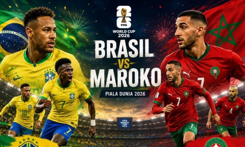 Brasil Gagal Menang, Maroko Bertahan Kuat dan Memaksa Skor 1-1 di Grup C