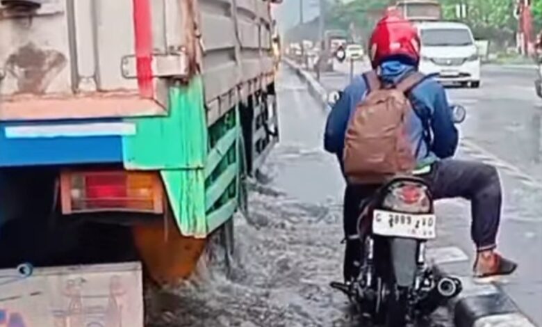 Rob Pantura Semarang-Demak Menguat, Hujan Pagi Bikin Warga Harus Siaga