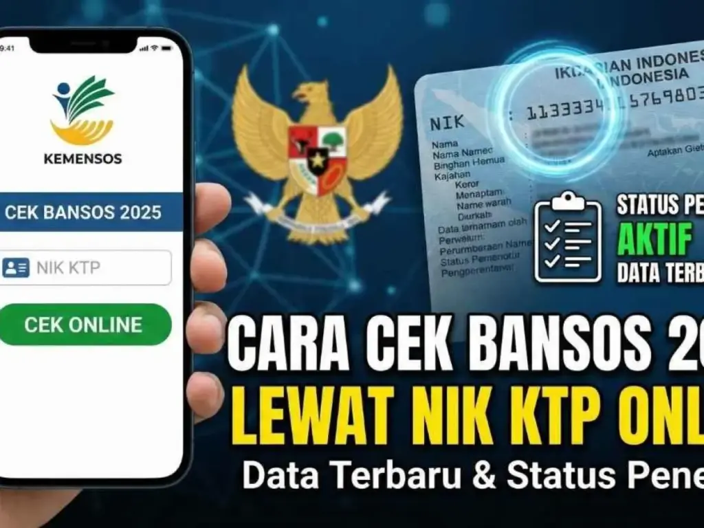Cek Desil Bansos Lewat NIK KTP, Jalur Mandiri yang Bisa Menentukan Hak Bantuan