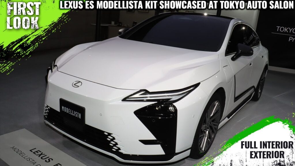 Lexus ES Baru Dipoles Modellista, Siluetnya Kini Lebih Mewah dan Tajam