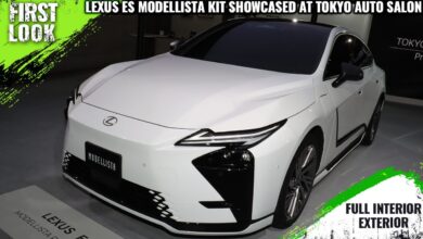 Lexus ES Baru Dipoles Modellista, Siluetnya Kini Lebih Mewah dan Tajam