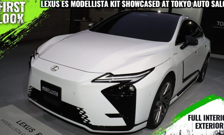 Lexus ES Baru Dipoles Modellista, Siluetnya Kini Lebih Mewah dan Tajam