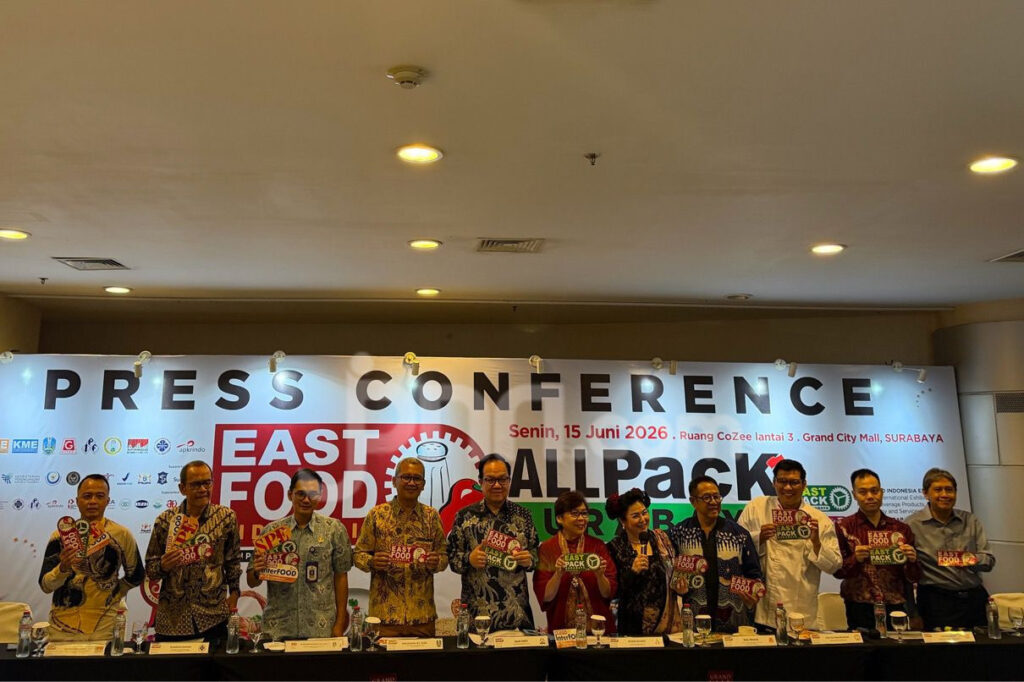 Surabaya Disiapkan Jadi Panggung Besar Industri, EastFood dan ALLPACK 2026 Tarik UMKM
