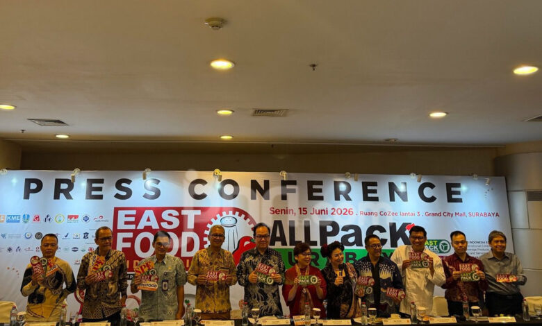 Surabaya Disiapkan Jadi Panggung Besar Industri, EastFood dan ALLPACK 2026 Tarik UMKM