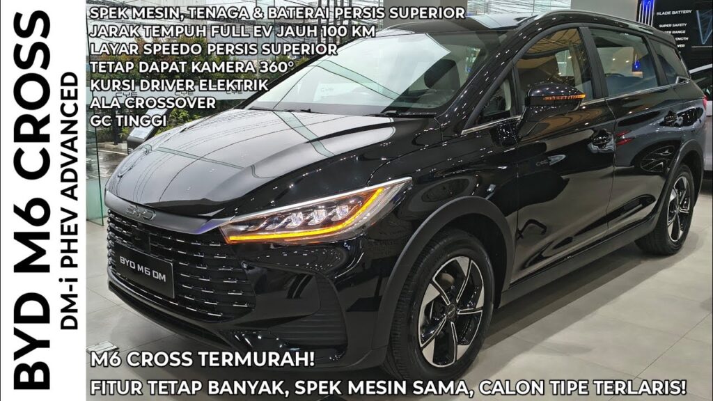 Harga M6 DM Bikin Chery Tersudut, BYD Lempar MPV PHEV Rp 298 Juta
