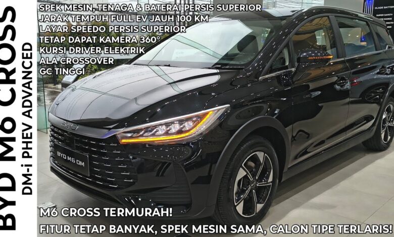 Harga M6 DM Bikin Chery Tersudut, BYD Lempar MPV PHEV Rp 298 Juta