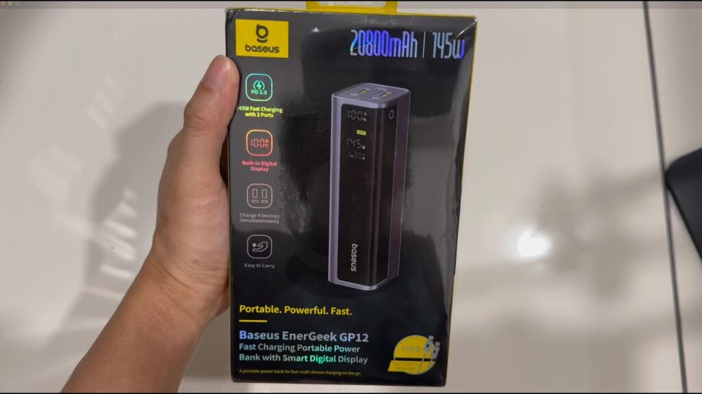 Baseus EnerGeek GR12 Bisa Isi Dua Laptop Sekaligus, Daya 145W Jadi Pembeda Utama