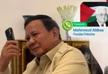 Prabowo Tegaskan Dukungan ke Palestina, Telepon Mahmoud Abbas Jadi Sinyal Kuat