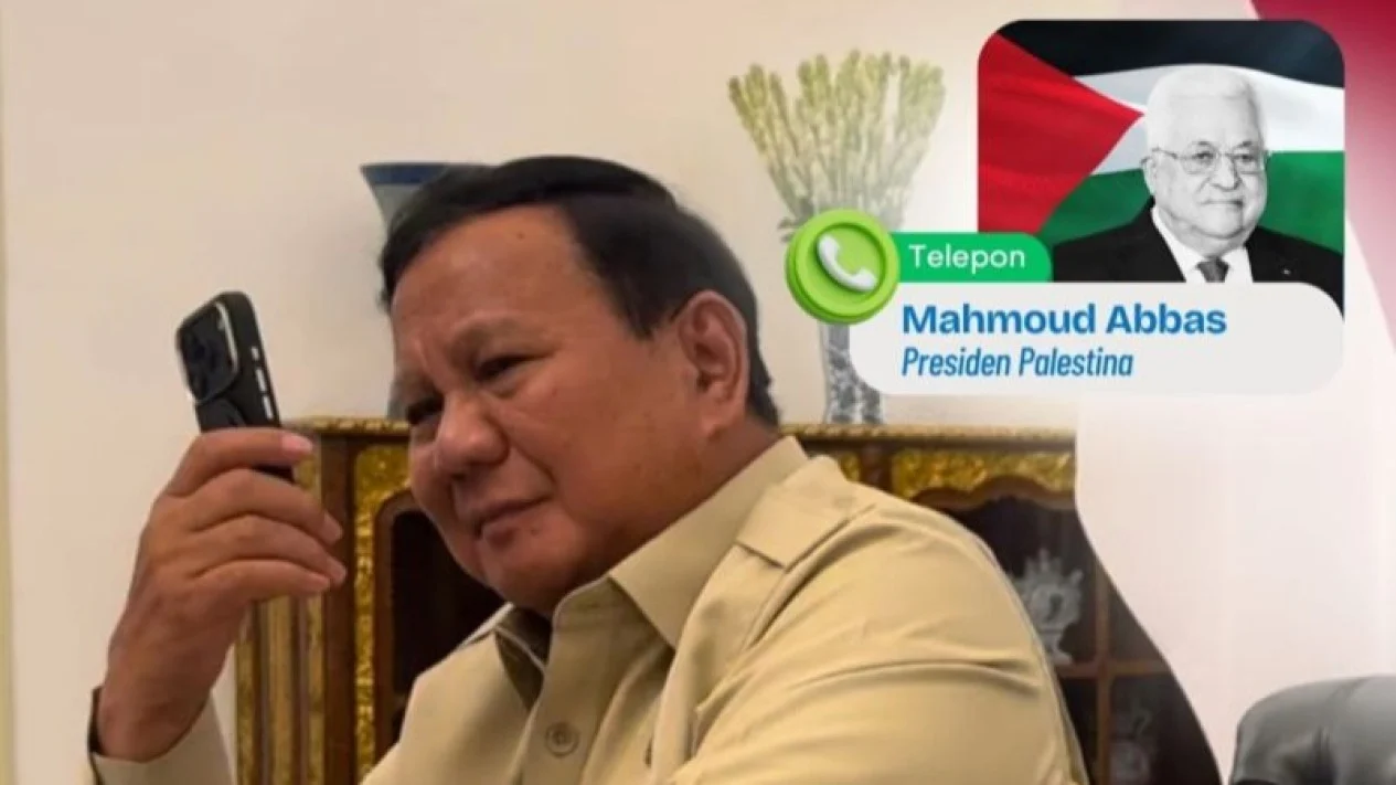 Prabowo Tegaskan Dukungan ke Palestina, Telepon Mahmoud Abbas Jadi Sinyal Kuat