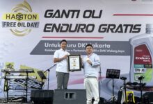 2.500 Motor Diganti Oli Sehari, Hasston Cetak Rekor Baru MURI di Jakarta