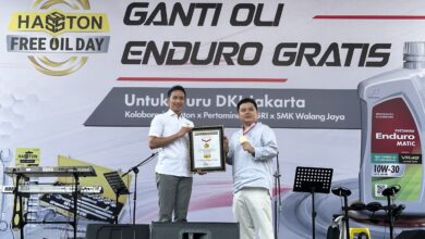 2.500 Motor Diganti Oli Sehari, Hasston Cetak Rekor Baru MURI di Jakarta