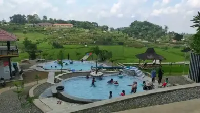 Panorama Sawah Bengkok Majalengka Menawarkan Liburan Keluarga yang Lebih Tenang