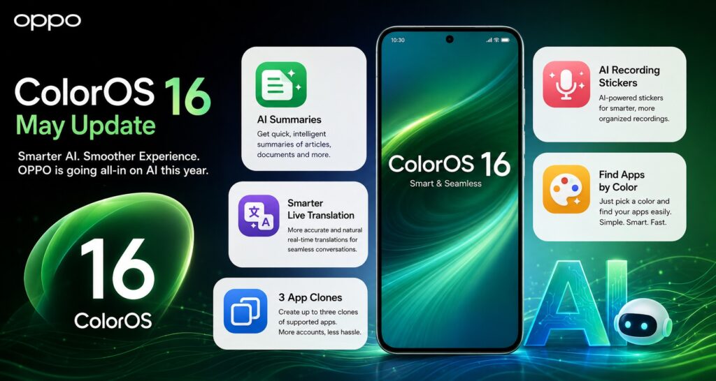 ColorOS 16 Hadirkan AI Baru dan Live Space, Sejumlah HP OPPO Siap Kebagian Update