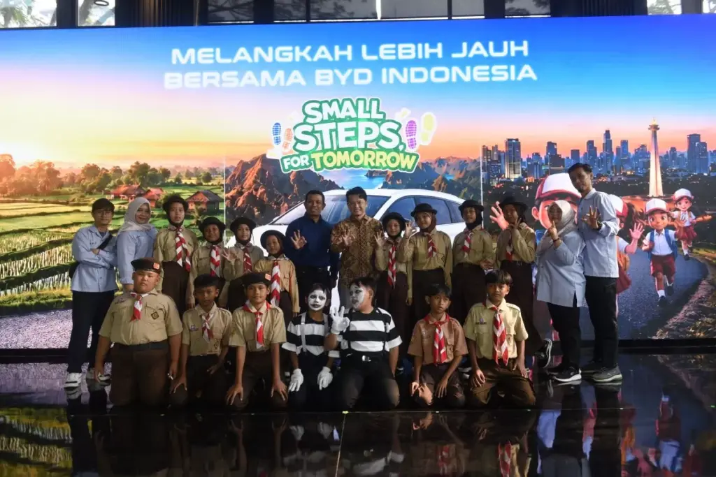 Setiap Mobil Terjual Ikut Bantu Sekolah, BYD Perluas Program Sosial ke 45 Kota