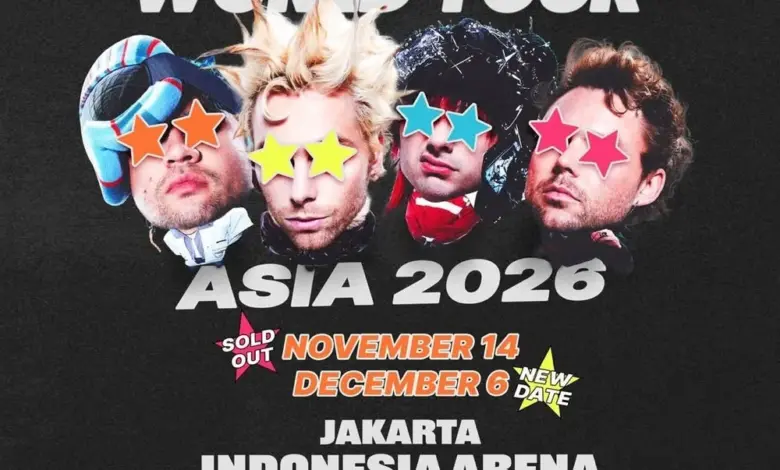 5SOS Tambah Lagi Jadwal di Jakarta, Tiket Encore Dibuka 18 Juni