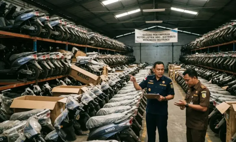 Kejagung Tak Sita Semua Unit, Motor Listrik MBG yang Tertahan Diminta Segera Disalurkan