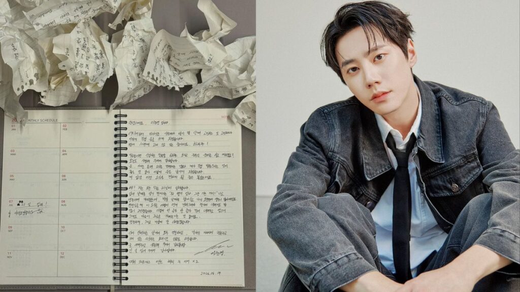 Lee Jun Young Umumkan Wajib Militer, Surat Tangannya Ungkap Beban yang Ia Rasakan