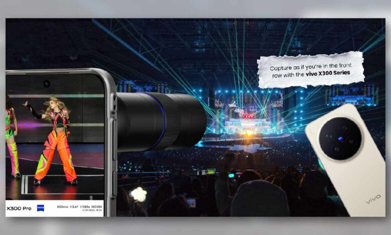 Fancam Konser Makin Stabil dan Tajam, Vivo X300 Pro Andalkan Kamera 200MP