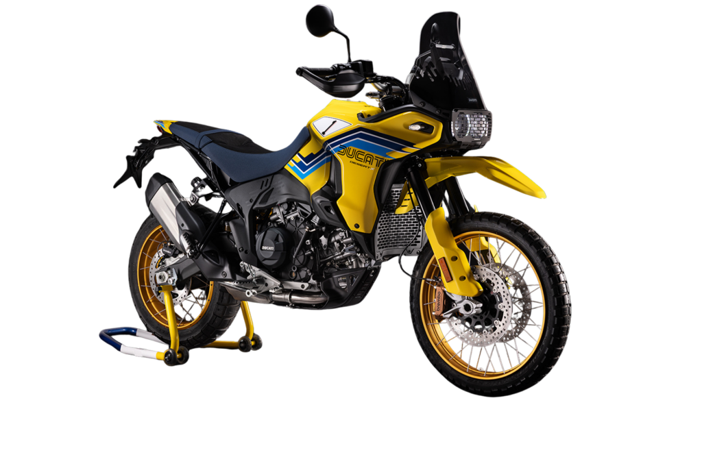 Ducati DesertX 100 Terinspirasi Motor Balap Es, Detailnya Bikin Kolektor Melirik