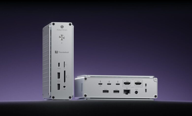 Keychron Masuk Thunderbolt 5, Dock 14-in-1 Ini Tawarkan Meja Kerja yang Lebih Rapi