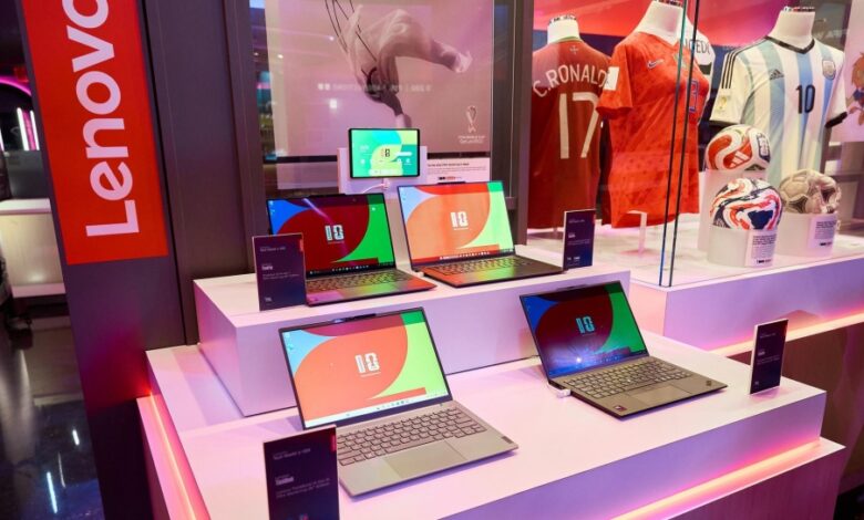 Lenovo Bawa Laptop AI Edisi FIFA ke Indonesia, dari Yoga Slim 7i sampai Legion Pro 7i