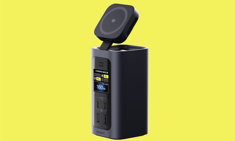 Dock 15 Port Baseus Ini Membawa Qi2.2 25W dan Daya 160W Sekaligus