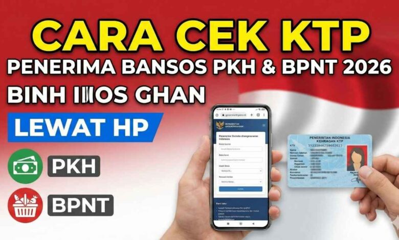 Cek Bansos Kemensos Pakai NIK KTP, PKH Bisa Tembus Rp 2,7 Juta per Tahap