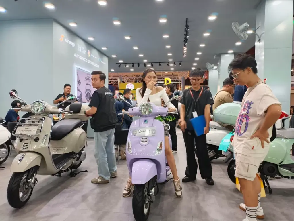 Vespa Tawarkan Lucky Dip Rp4,7 Juta di Jakarta Fair 2026, Pembeli Juga Dapat Diskon Aksesori