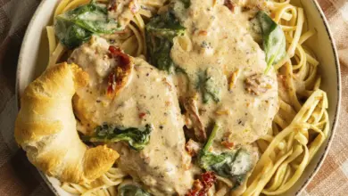 Creamy Tuscan Chicken, Hidangan 1 Jam yang Terasa Seperti Menu Restoran