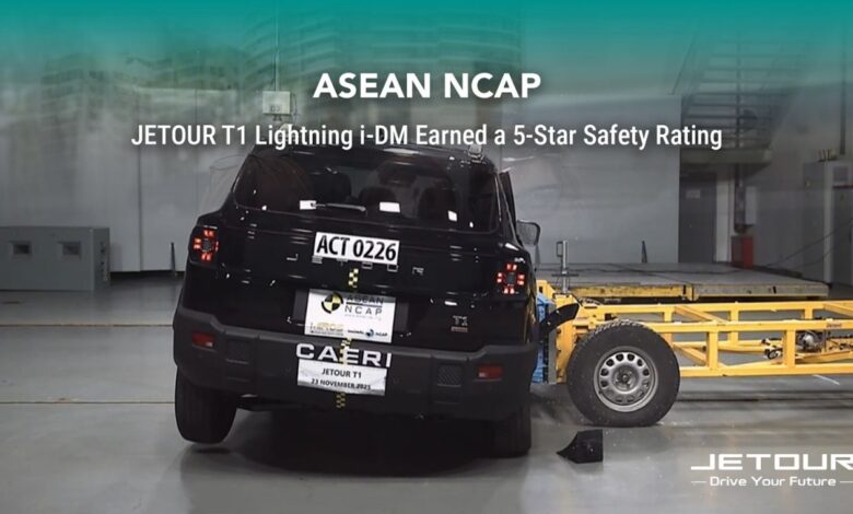 Bintang 5 ASEAN NCAP Jadi Andalan Jetour T1 2026 Menarik Keluarga Indonesia