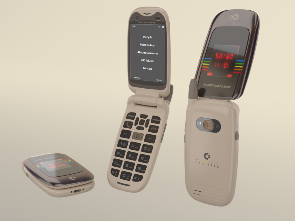 Ponsel Lipat Commodore Ini Sengaja Dibuat Agar Orang Tidak Terus Menatap Layar