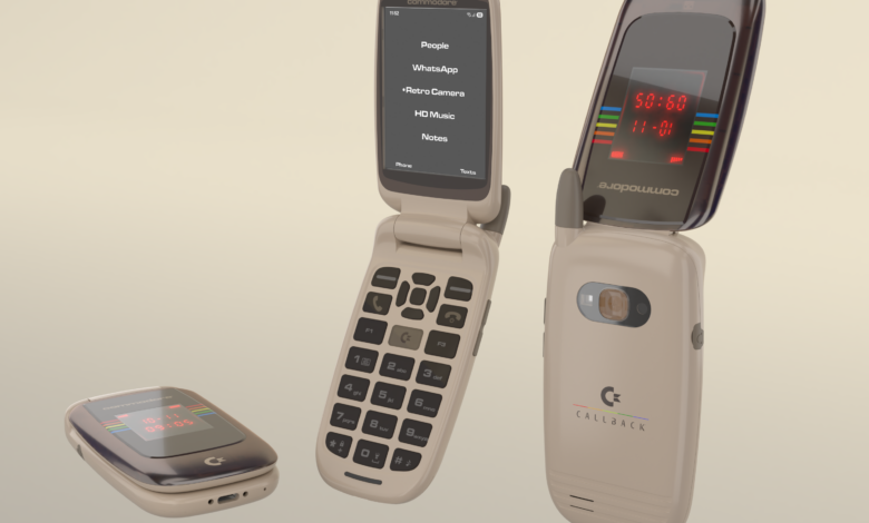 Ponsel Lipat Commodore Ini Sengaja Dibuat Agar Orang Tidak Terus Menatap Layar