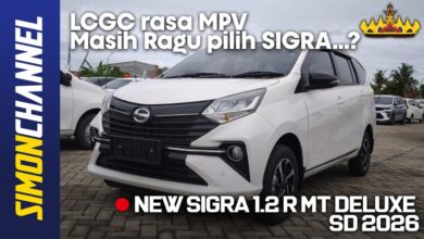 New Sigra R A/T 2026 Tawarkan Praktisnya Transmisi Otomatis, Kabin Tujuh Penumpang Tetap Irit