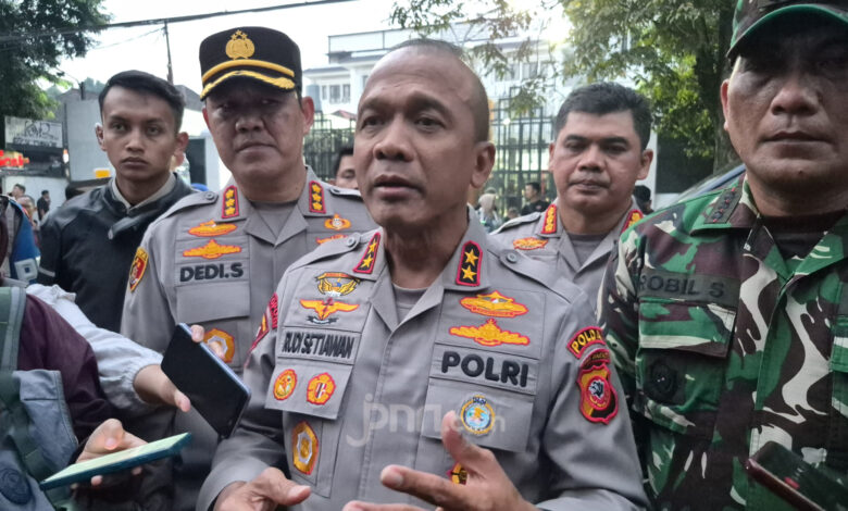 Mahasiswa BEM SI Jabar Tertib Membubarkan Diri, Kapolda Puji Kedewasaan Aksi