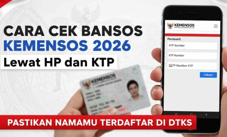 NIK KTP Jadi Kunci, Begini Cara Melihat Desil Bansos PKH dan BPNT di HP